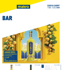 Akční leták Makro  - Bar