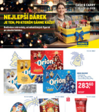 Makro leták - Mikulášské čokolády