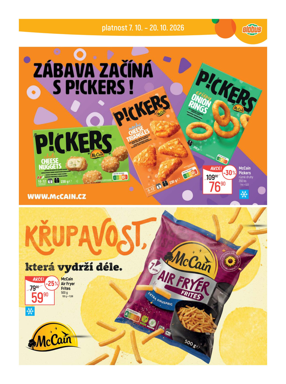 Leták Globus leták Praha - Černý Most - strana 22