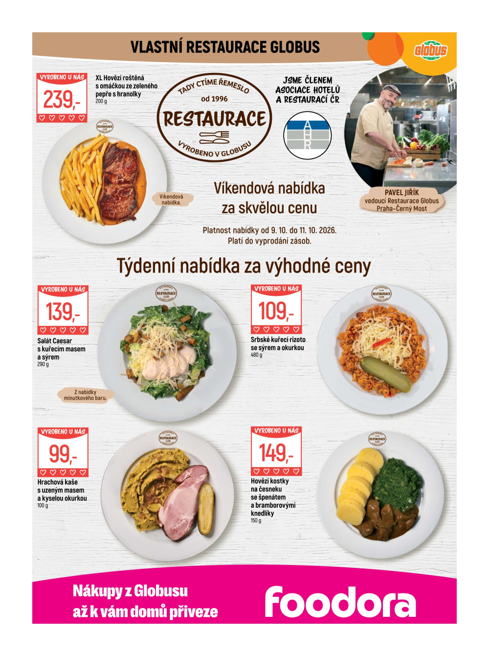 Leták Globus leták Praha - Černý Most - strana 8