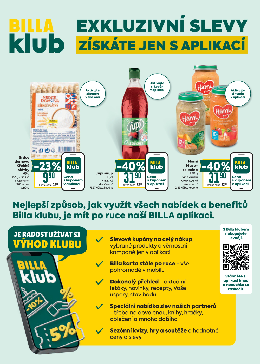 Leták BILLA velký leták - strana 40