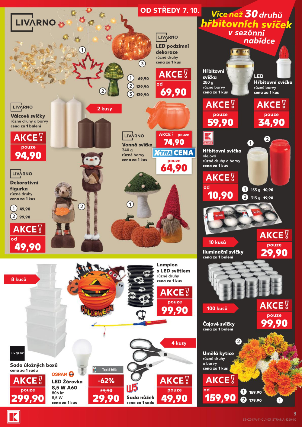 Leták Kaufland leták - Spotřební zboží - strana 3