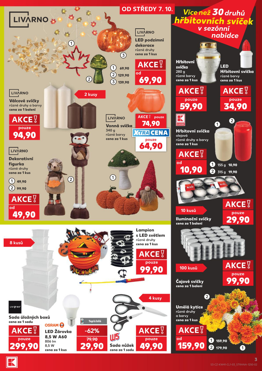 Leták Kaufland leták - Spotřební zboží - strana 3