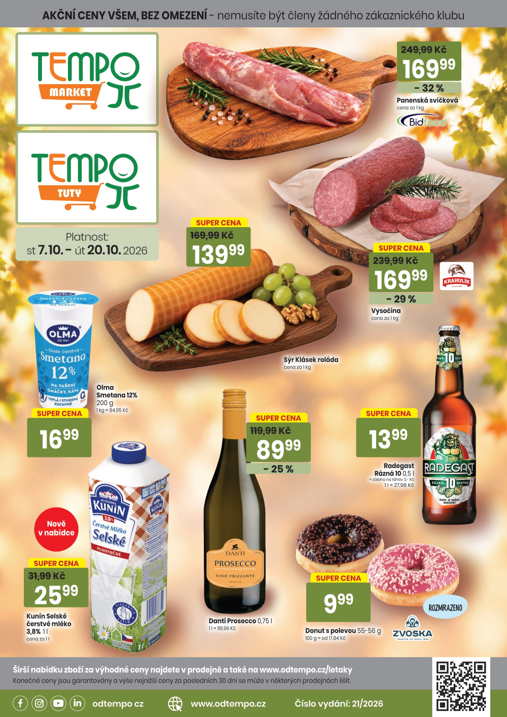 Leták TEMPO leták - strana 1