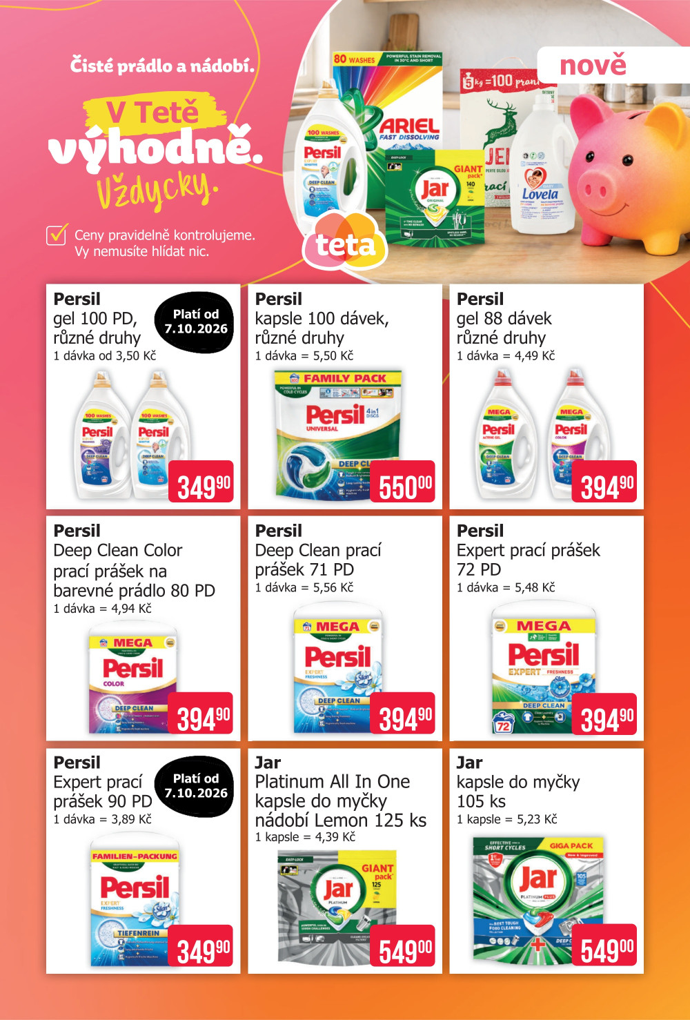 Leták Teta drogerie - Vždycky výhodně - strana 2
