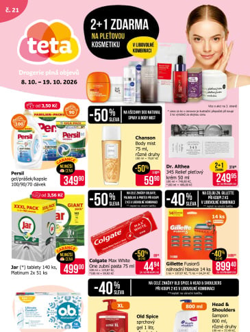 Teta drogerie leták