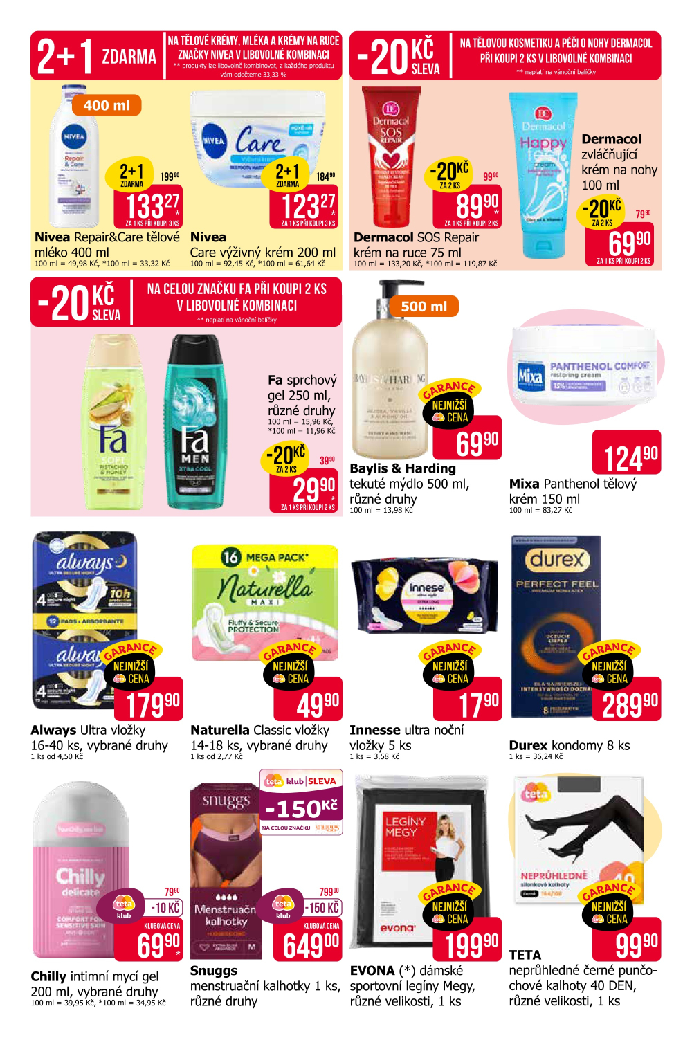 Leták Teta drogerie leták - strana 9