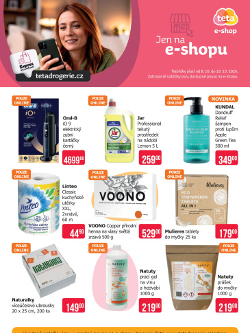 Teta drogerie - Speciální nabídka e-shop