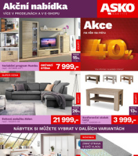 Akční leták ASKO nábytek  - Akční nabídka