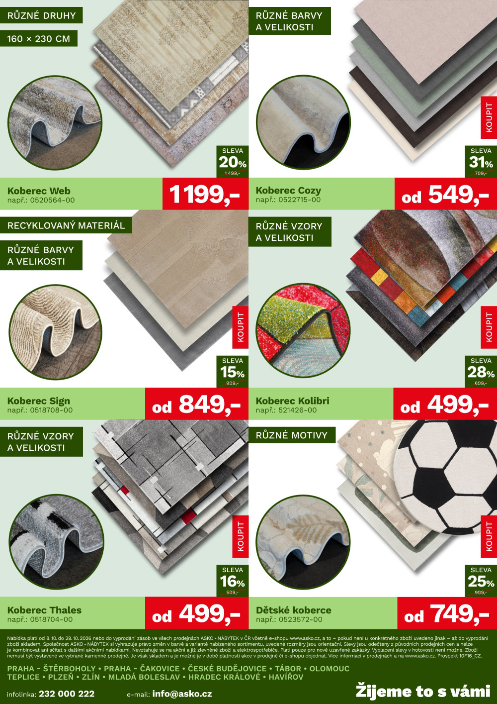 Leták ASKO nábytek leták - Bytové doplňky - strana 5