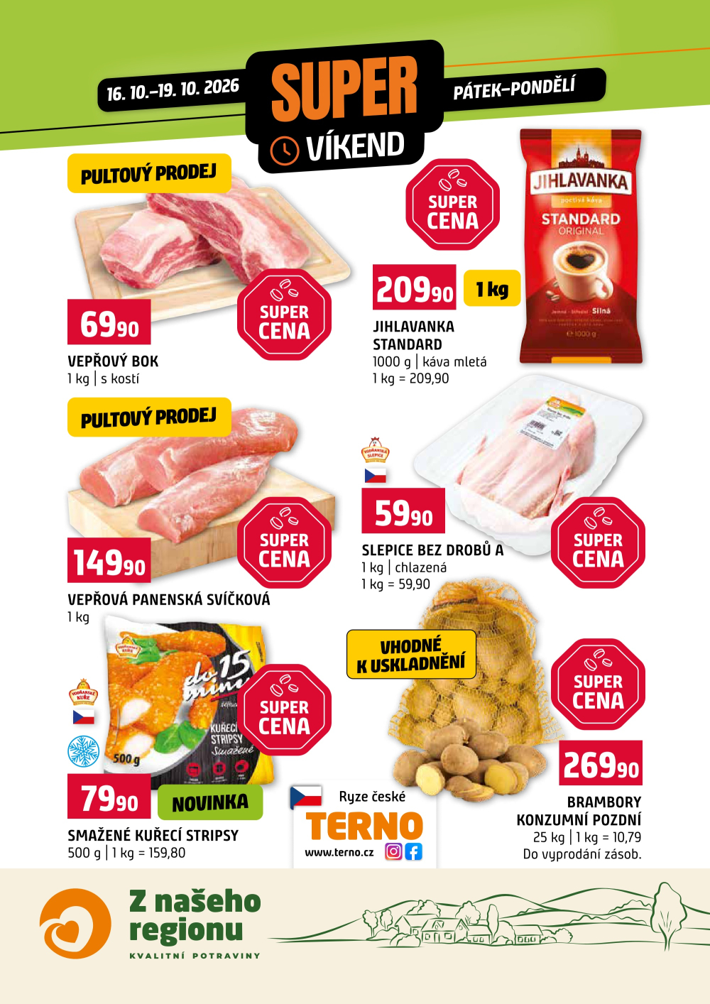 Leták Terno leták - Víkendovka - strana 1