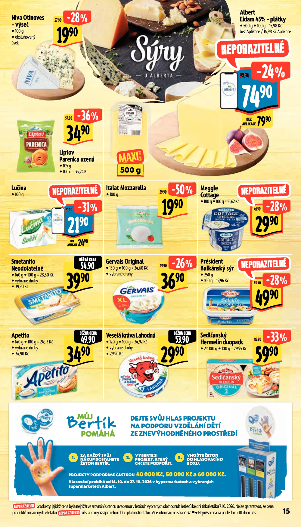 Leták Albert Hypermarket leták - Svitavy, U Tří mostů - strana 23