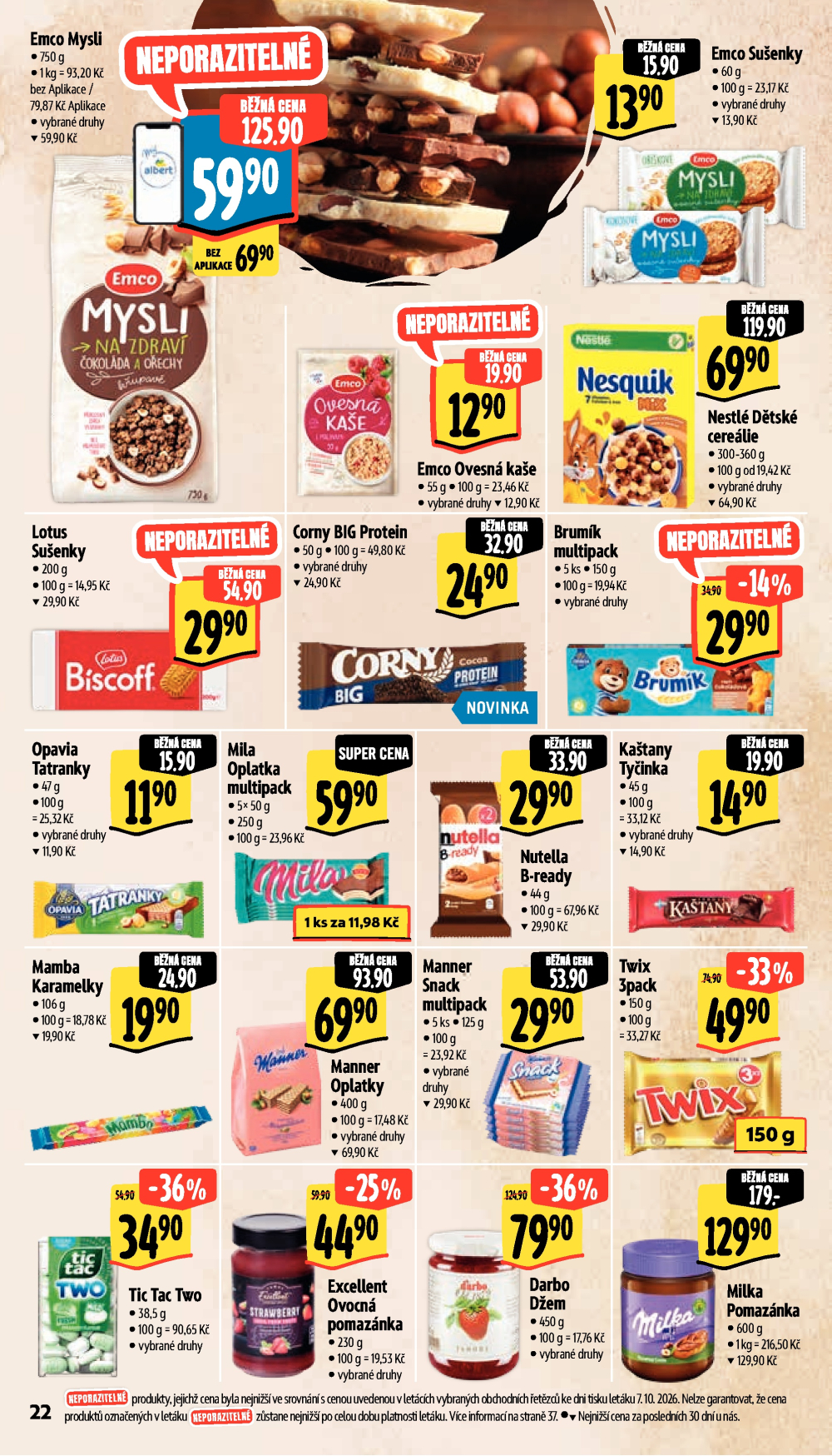 Leták Albert Hypermarket leták - Svitavy, U Tří mostů - strana 32