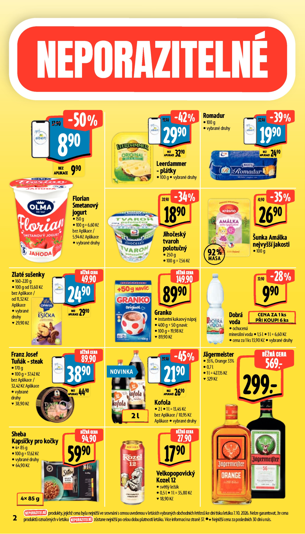 Leták Albert Hypermarket leták - Znojmo, Brněnská - strana 14