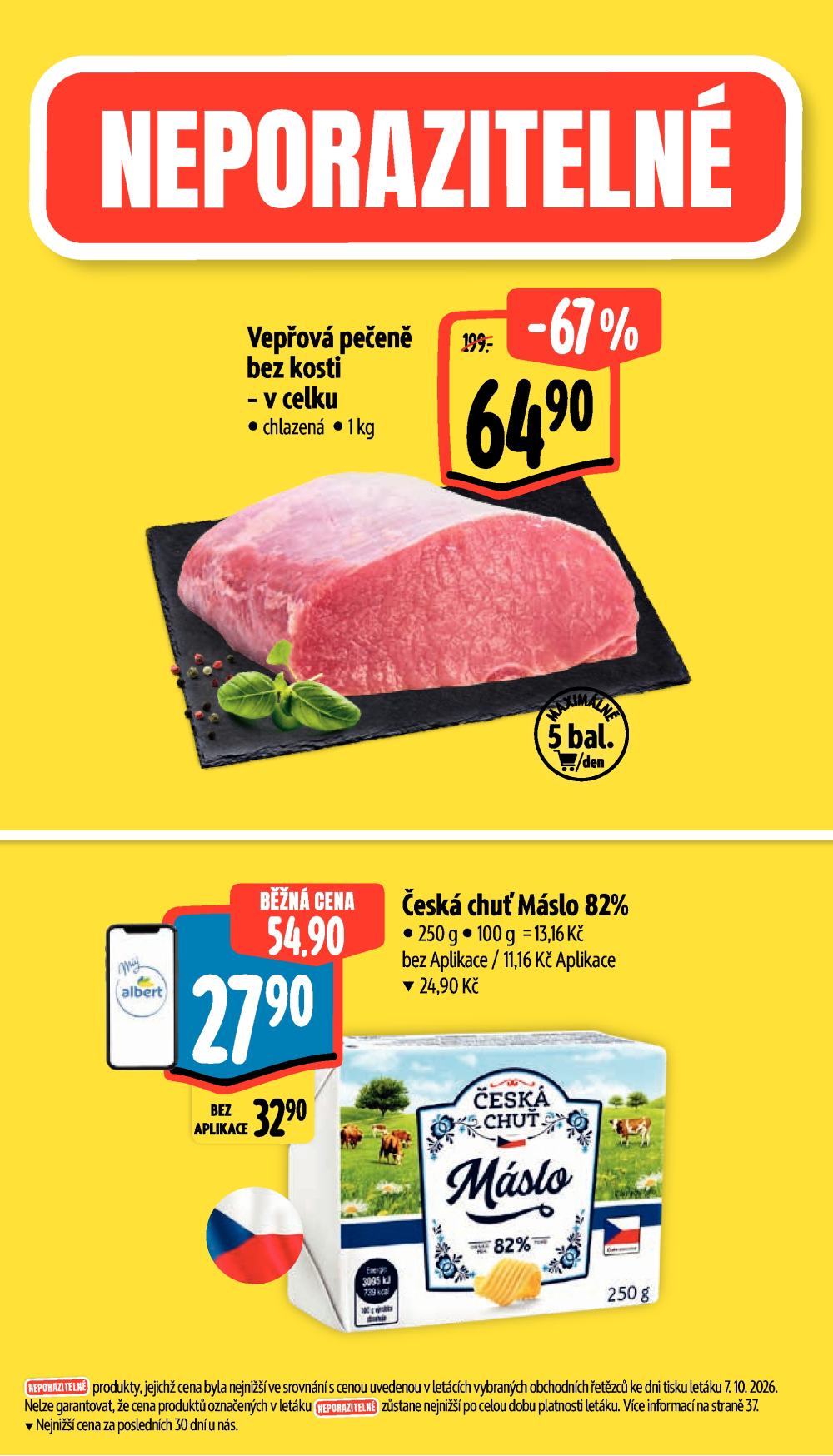 Leták Albert Hypermarket leták - Znojmo, Brněnská - strana 2