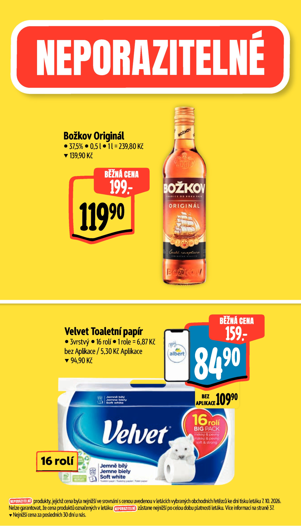 Leták Albert Hypermarket leták - Znojmo, Brněnská - strana 4