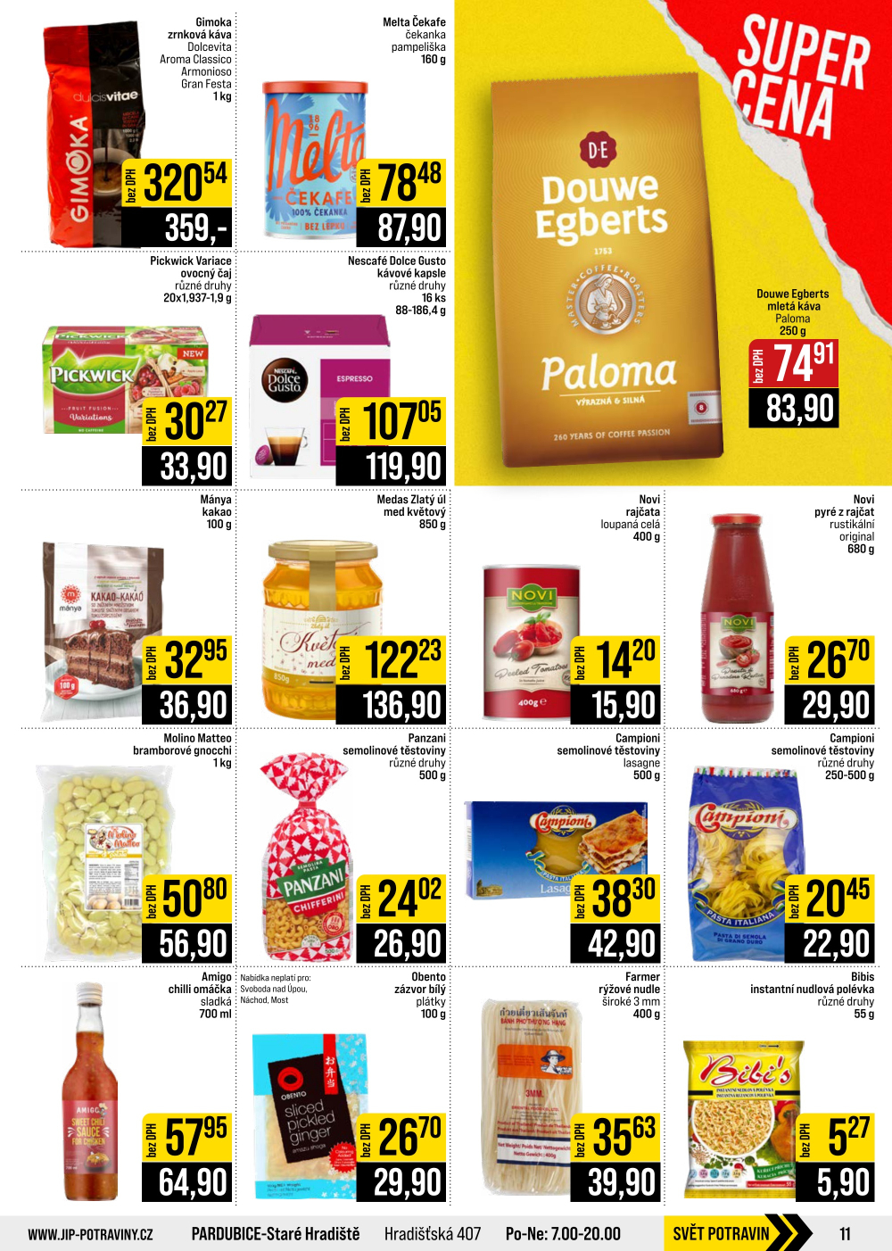 Leták JIP leták CC Cash & Carry - České Budějovice, Most, Náchod, Svoboda nad Úpou, Sušice - strana 11