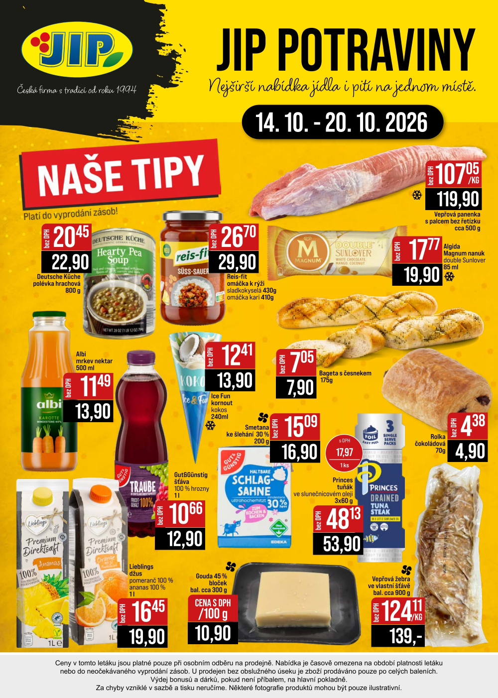 Leták JIP leták CC Cash & Carry - České Budějovice, Most, Náchod, Svoboda nad Úpou, Sušice - strana 20