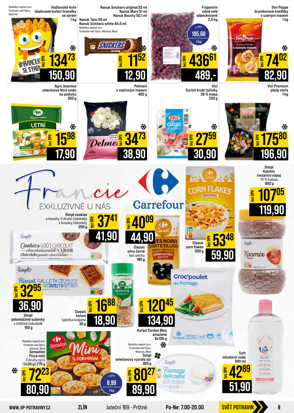 Leták JIP leták CC Cash & Carry - České Budějovice, Most, Náchod, Svoboda nad Úpou, Sušice - strana 9