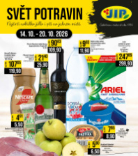 Akční leták JIP  CC Cash & Carry - Brno, Ostrava, Praha, Polička, Olomouc, Karlovy Vary, Zlín, Jilemnice, Pardubice