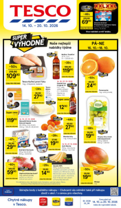 Tesco hypermarket leták