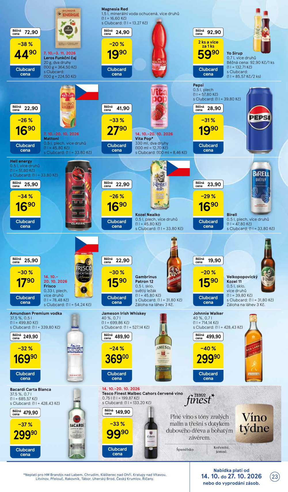 Leták Tesco hypermarket leták - strana 23