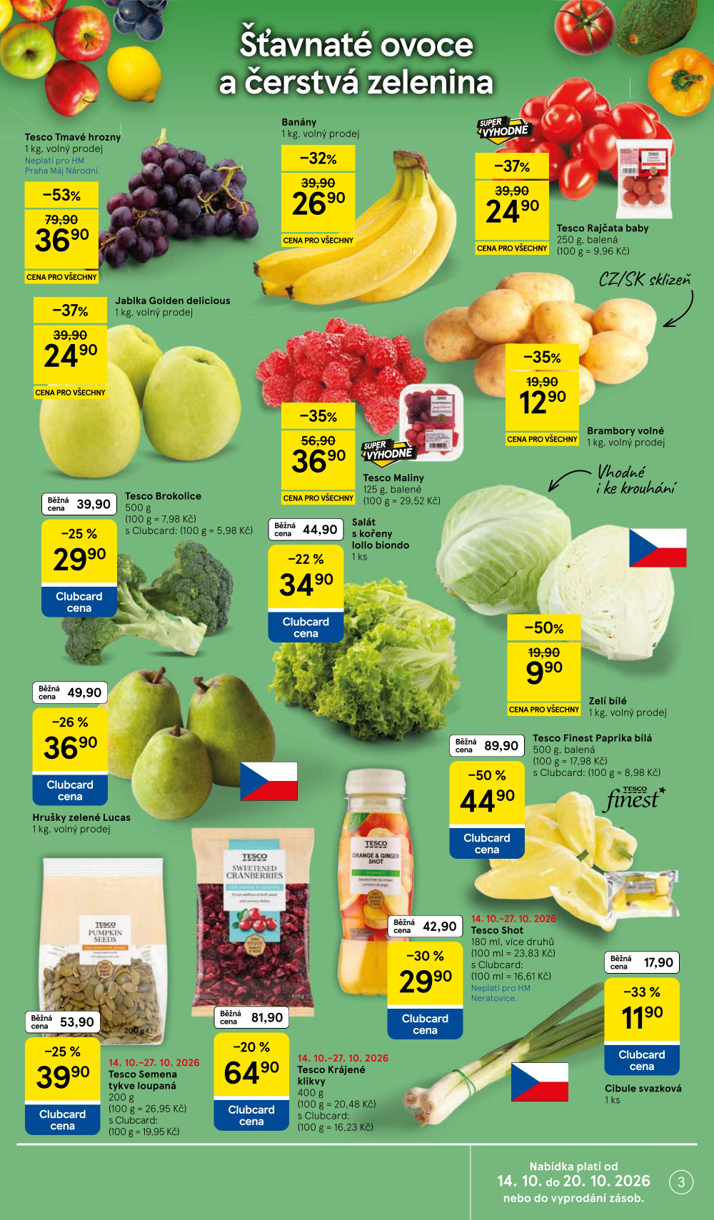 Leták Tesco hypermarket leták - strana 3