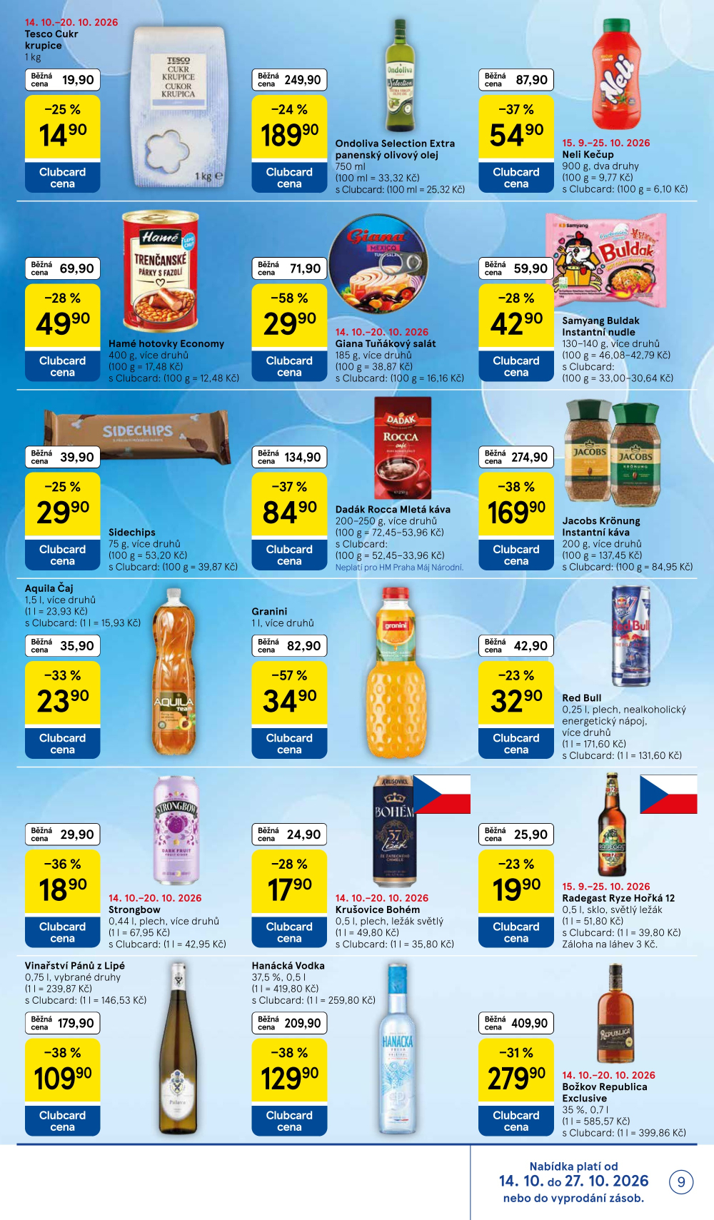 Leták Tesco hypermarket leták - strana 9