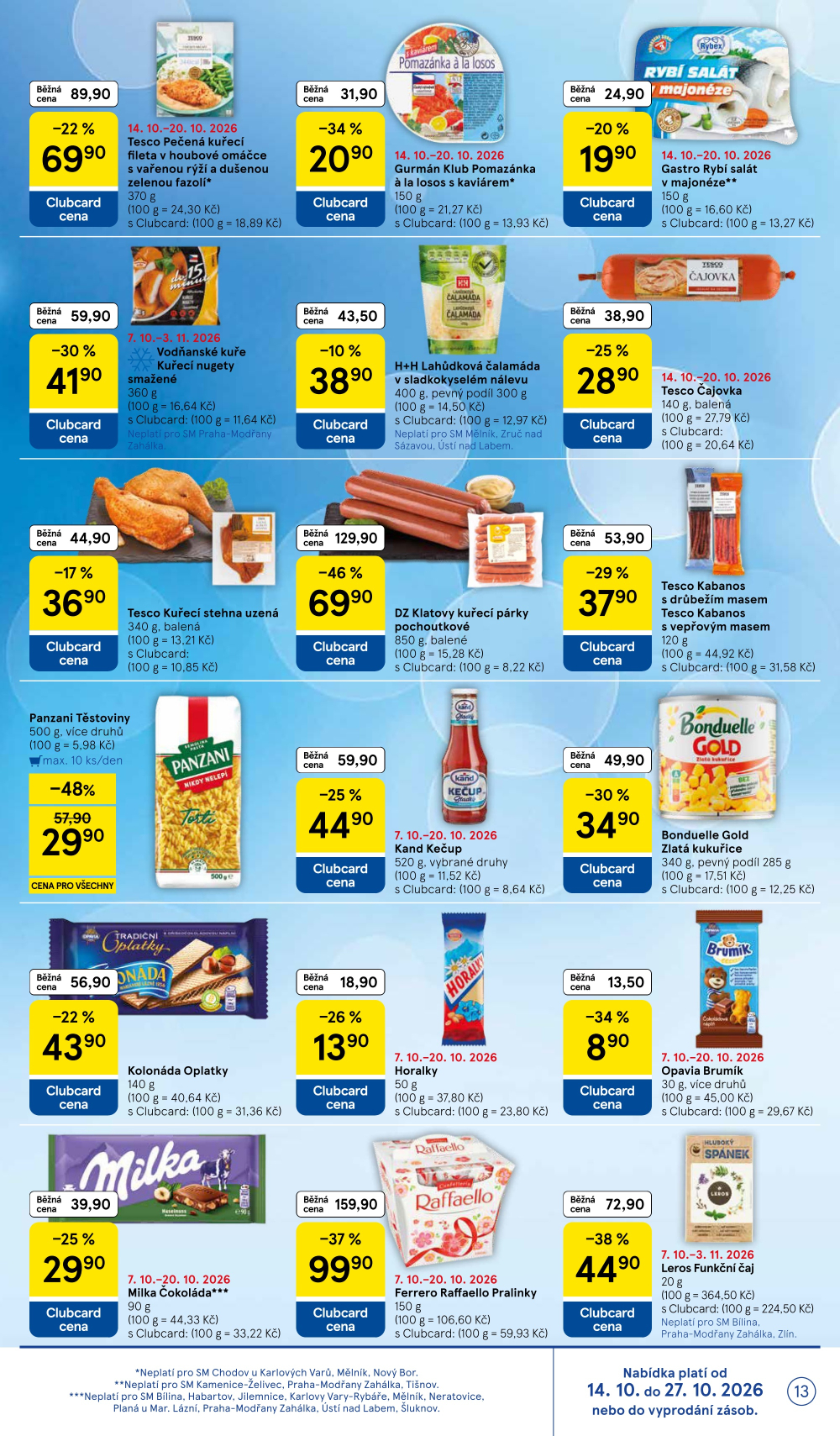 Leták Tesco supermarket leták - strana 13