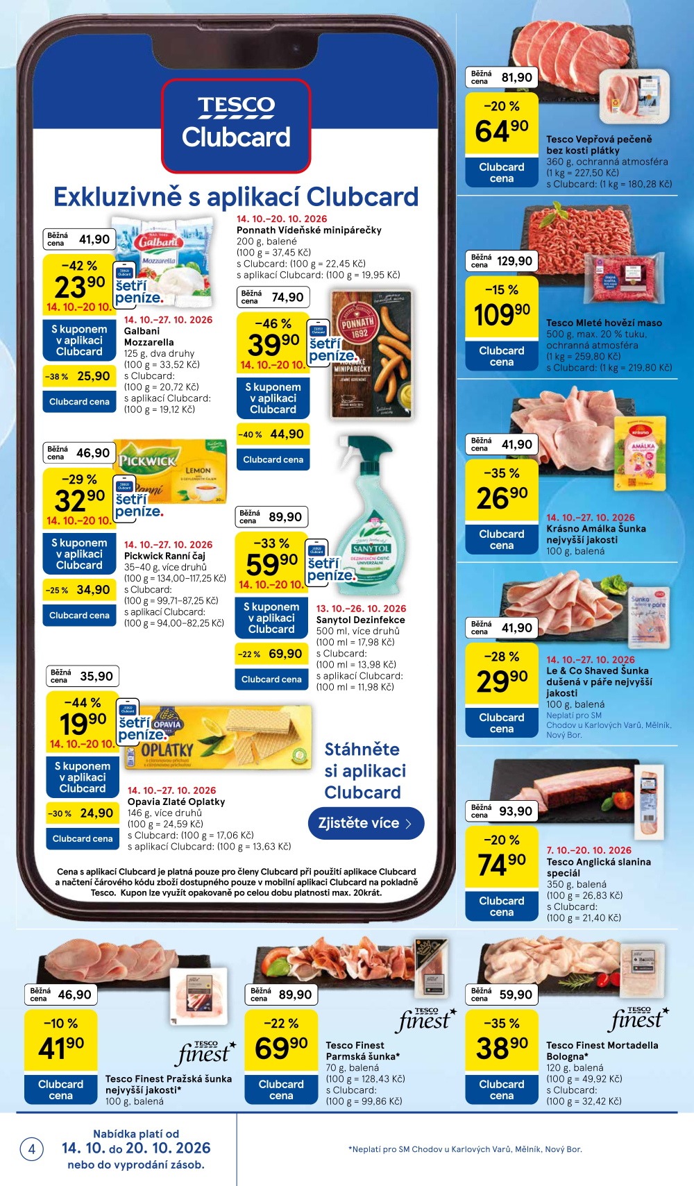 Leták Tesco supermarket leták - strana 4