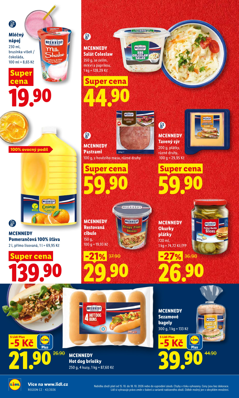 Leták Lidl leták od čtvrtka - strana 18