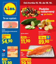Akční leták Lidl  od čtvrtka
