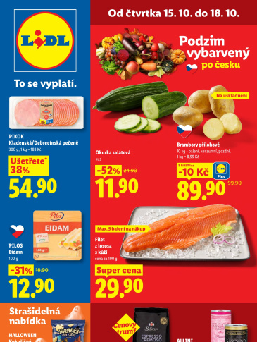 Lidl leták od čtvrtka