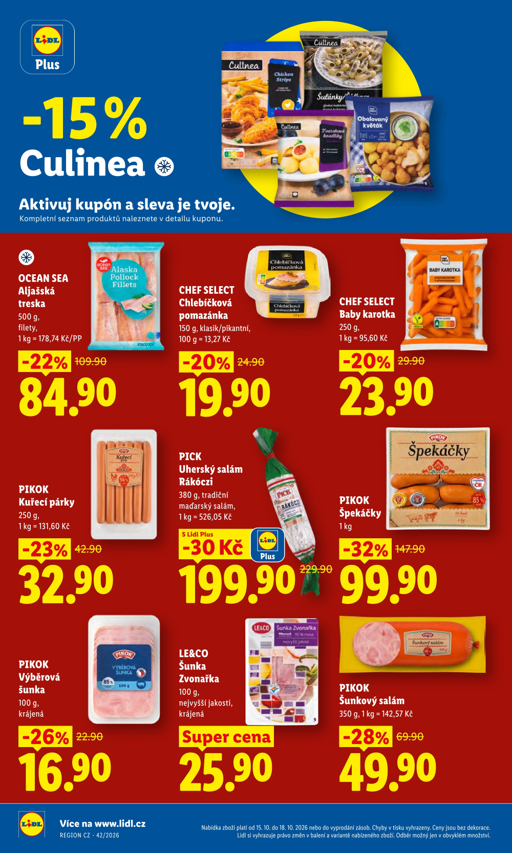 Leták Lidl leták od čtvrtka - strana 22