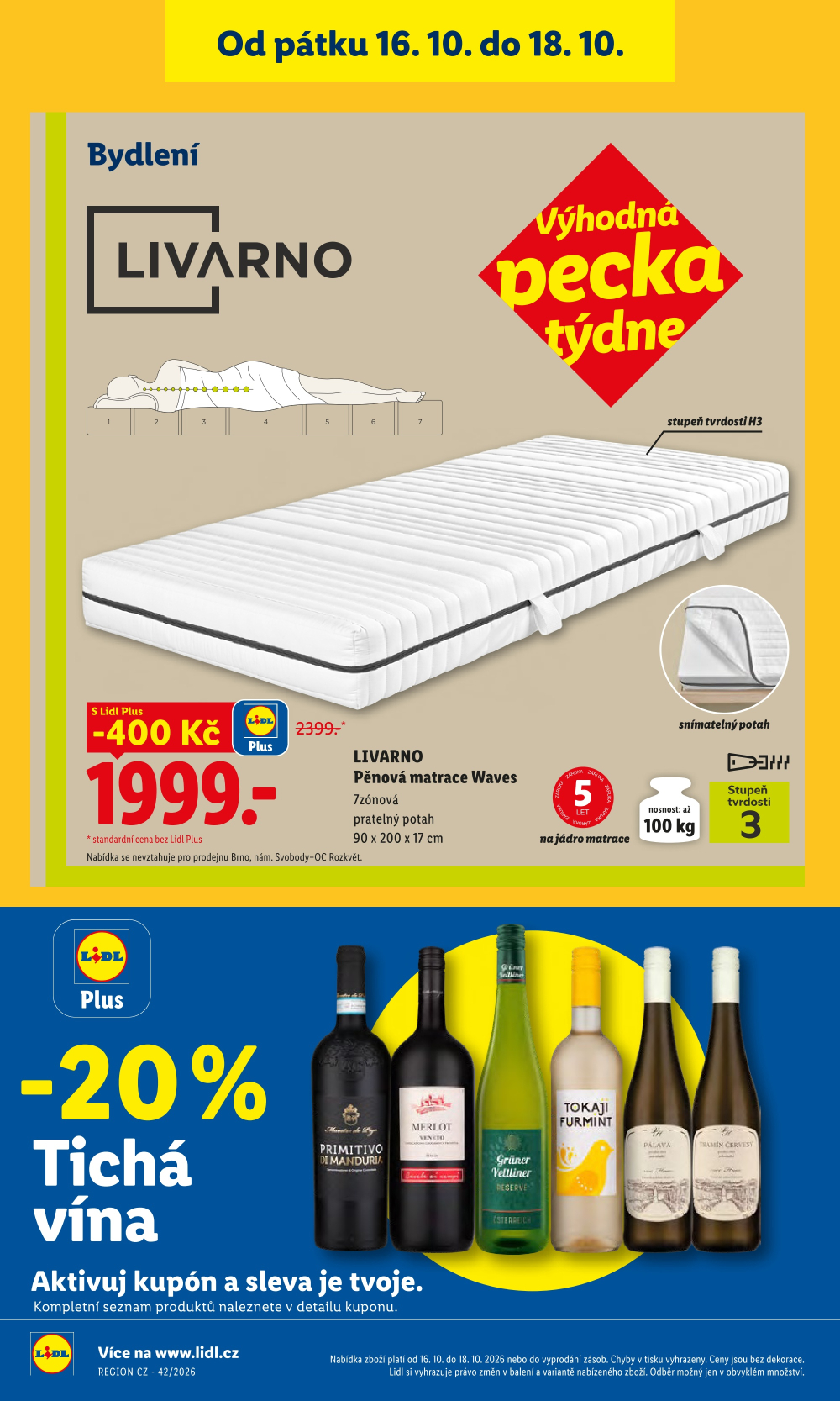 Leták Lidl leták od čtvrtka - strana 50