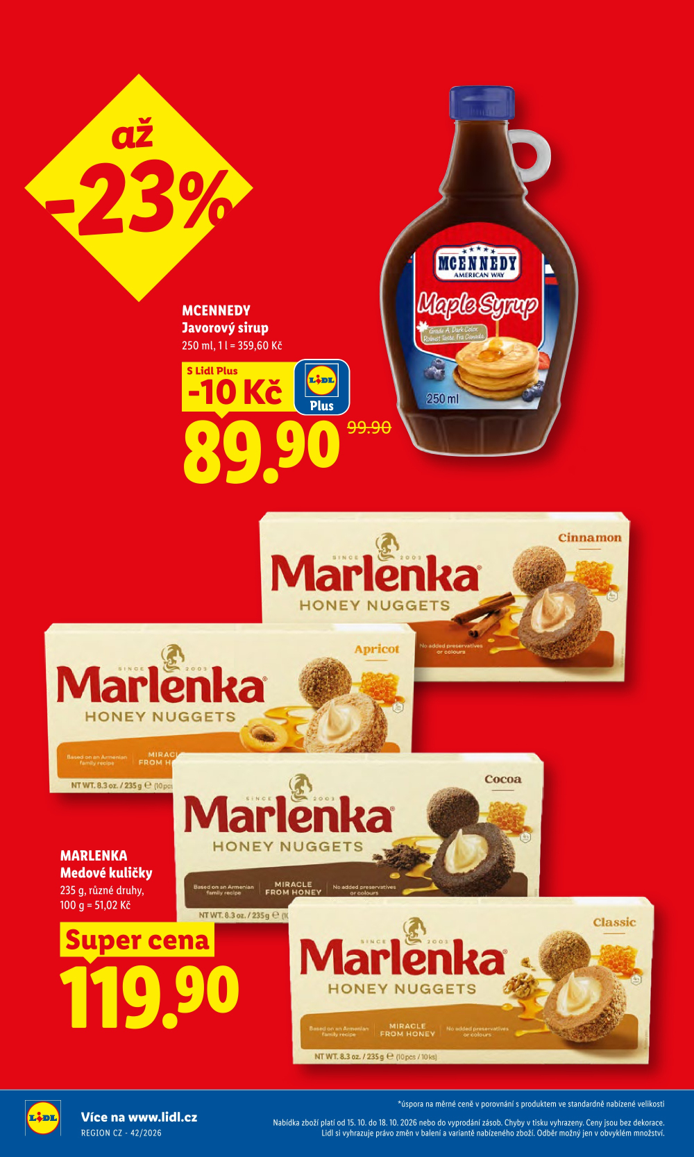 Leták Lidl leták od čtvrtka - strana 6