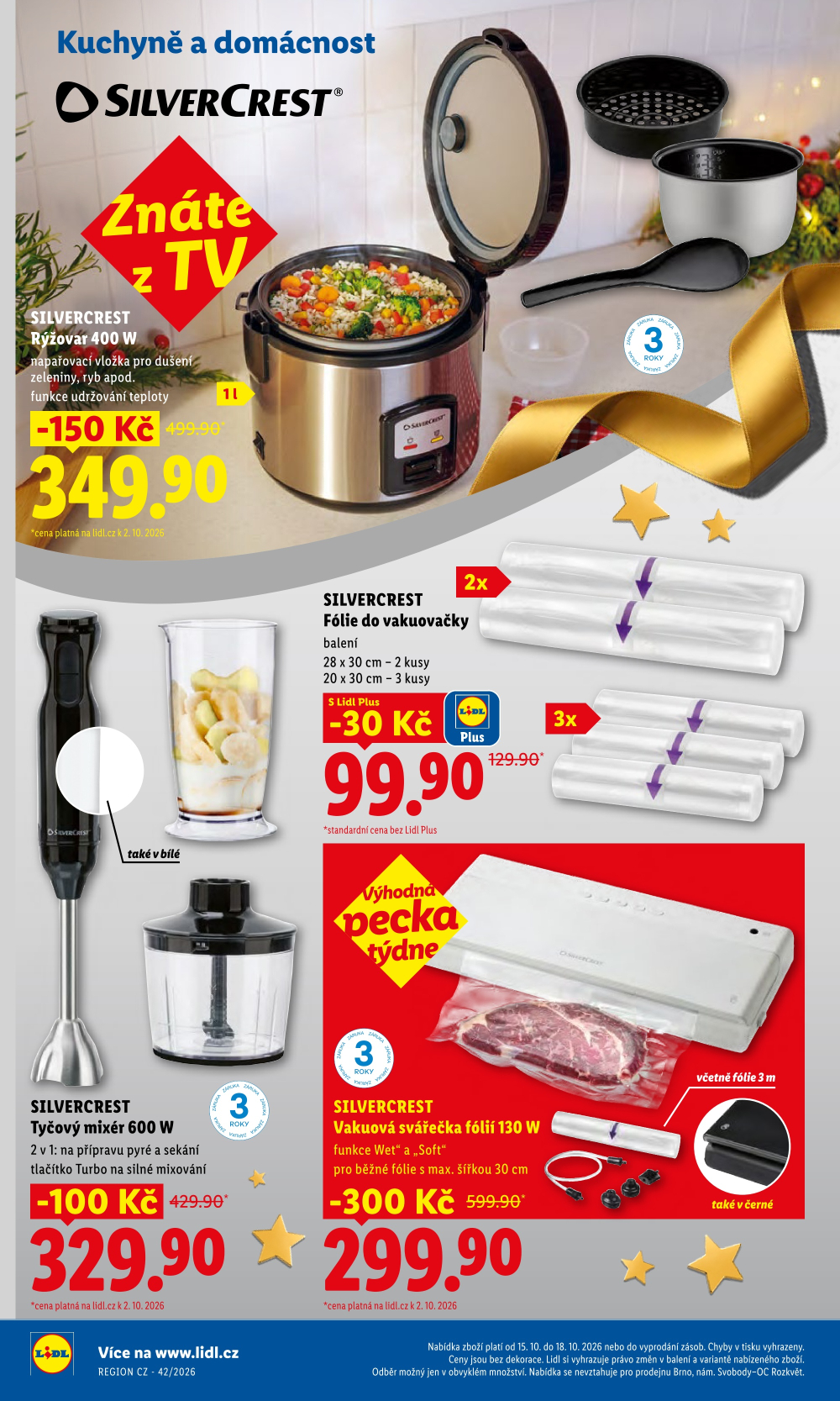 Leták Lidl leták - Nabídka spotřebního zboží - strana 22