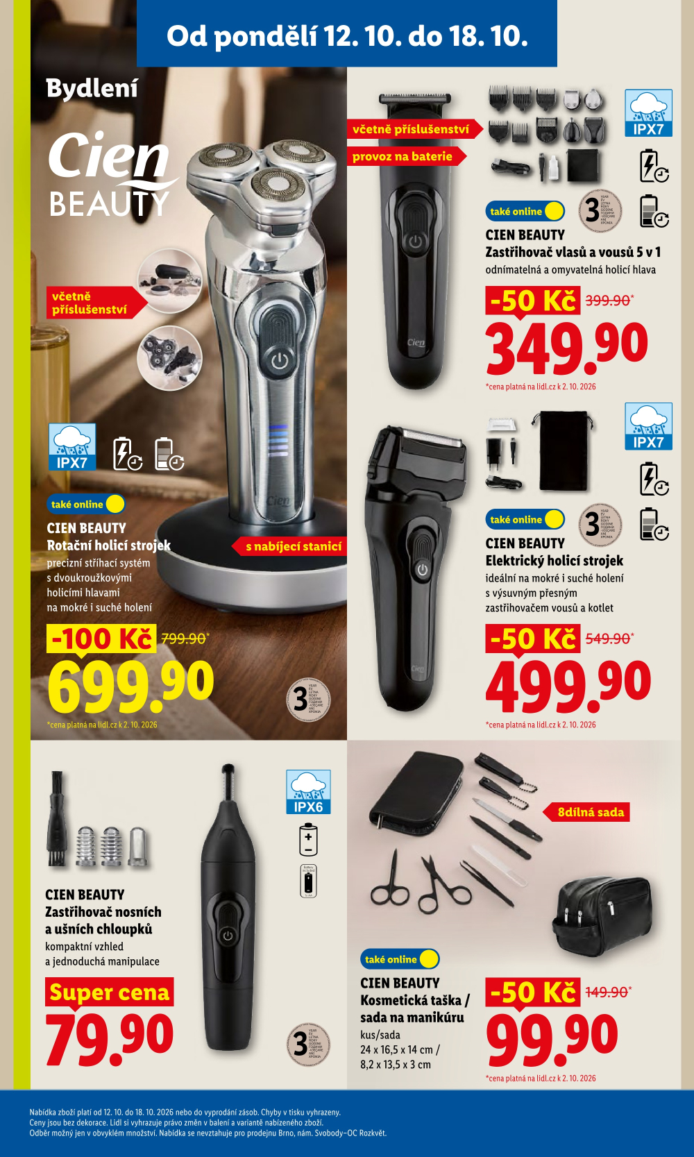 Leták Lidl leták - Nabídka spotřebního zboží - strana 5