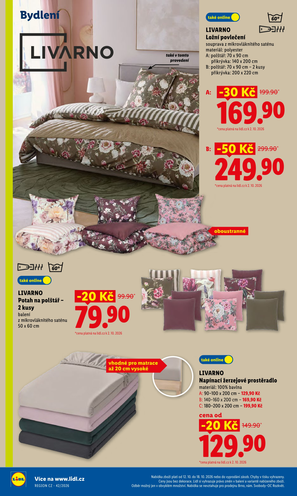 Leták Lidl leták - Nabídka spotřebního zboží - strana 8