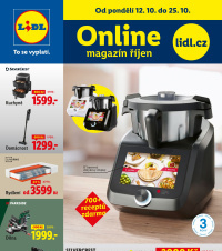 Akční leták Lidl - shop.cz  - magazín