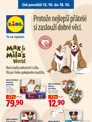 Lidl  leták - Max & Mila's World