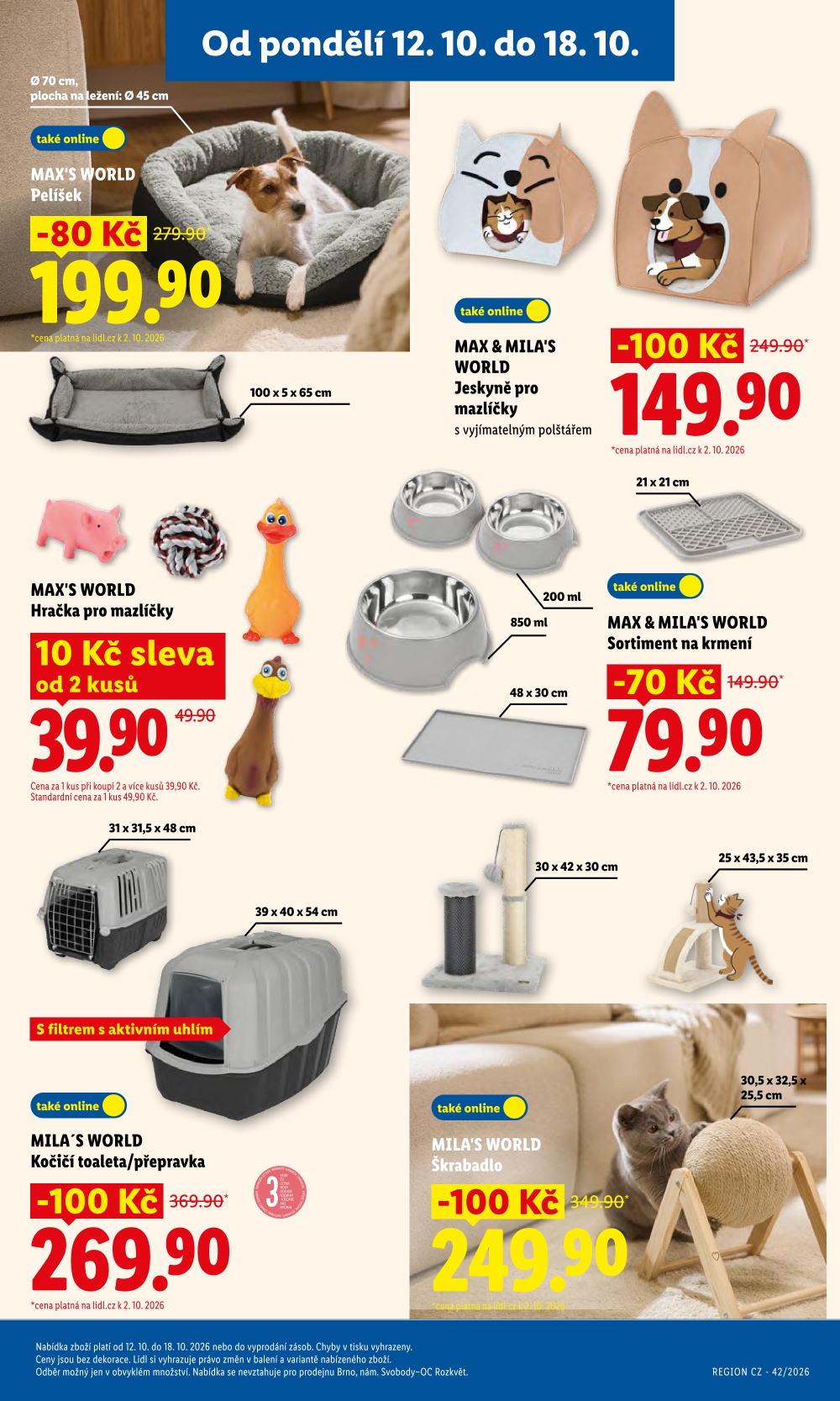 Leták Lidl  leták - Max & Mila's World - strana 3