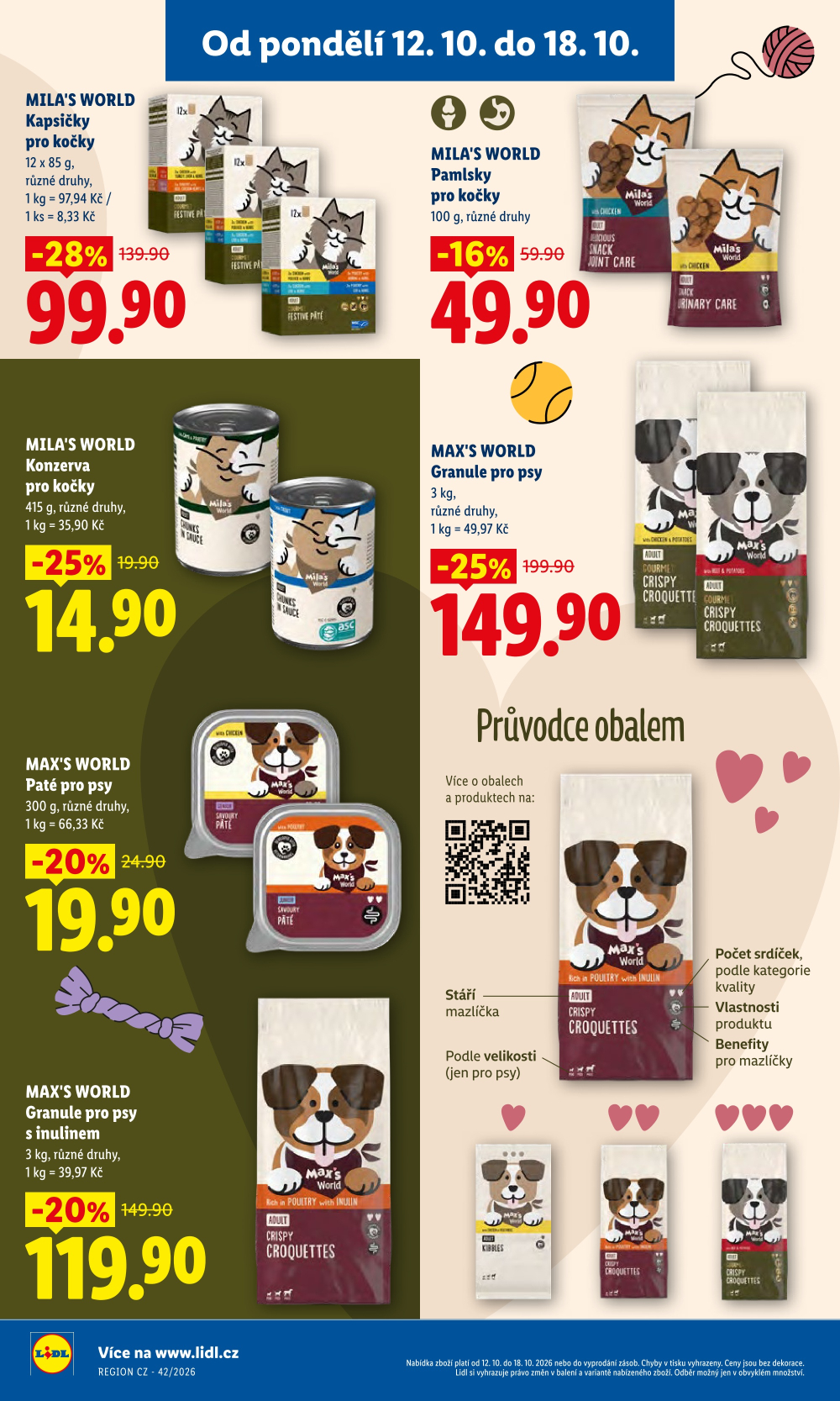 Leták Lidl  leták - Max & Mila's World - strana 4