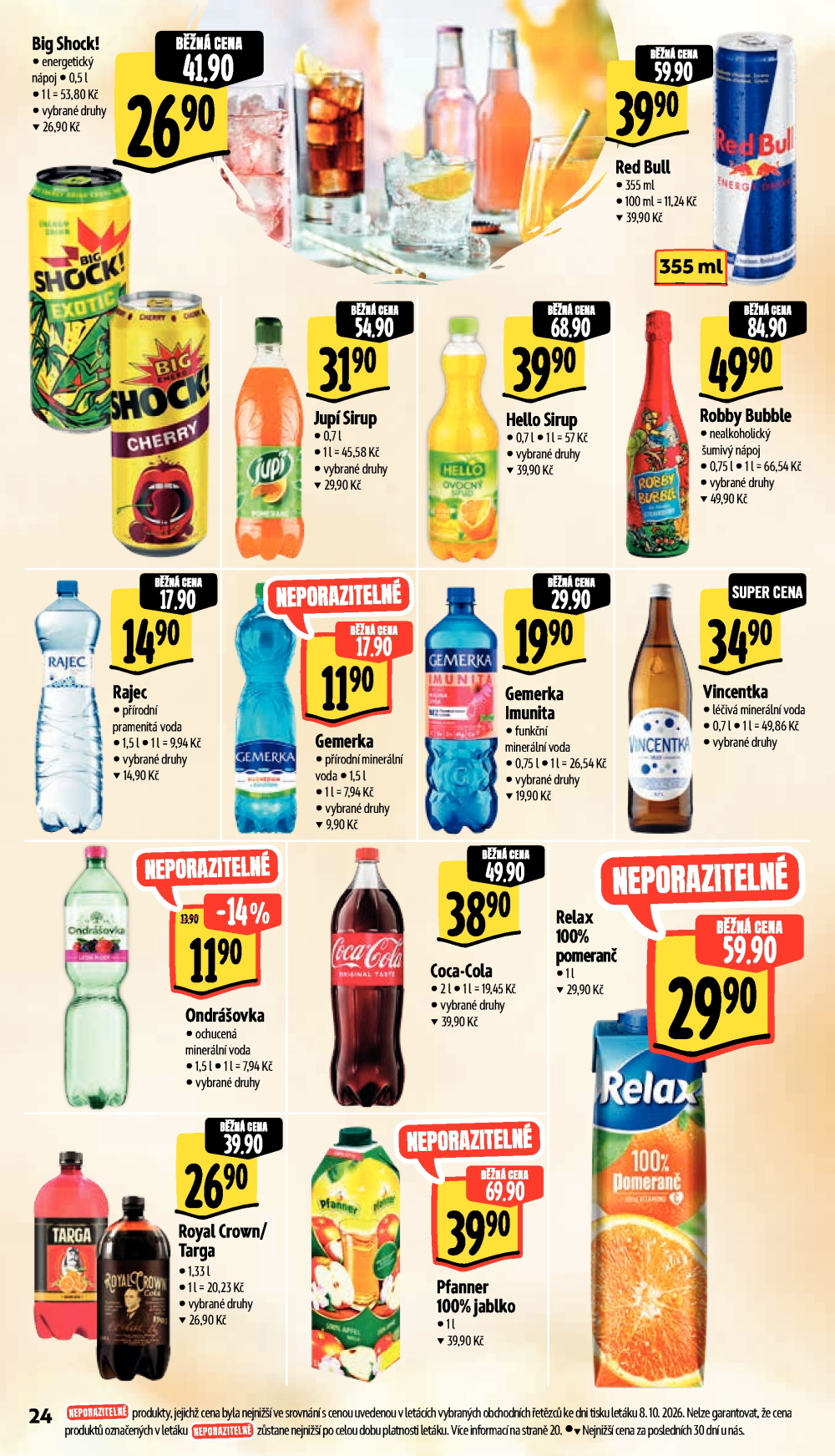 Leták Albert Supermarket leták - Šumperk, Temenická - strana 38