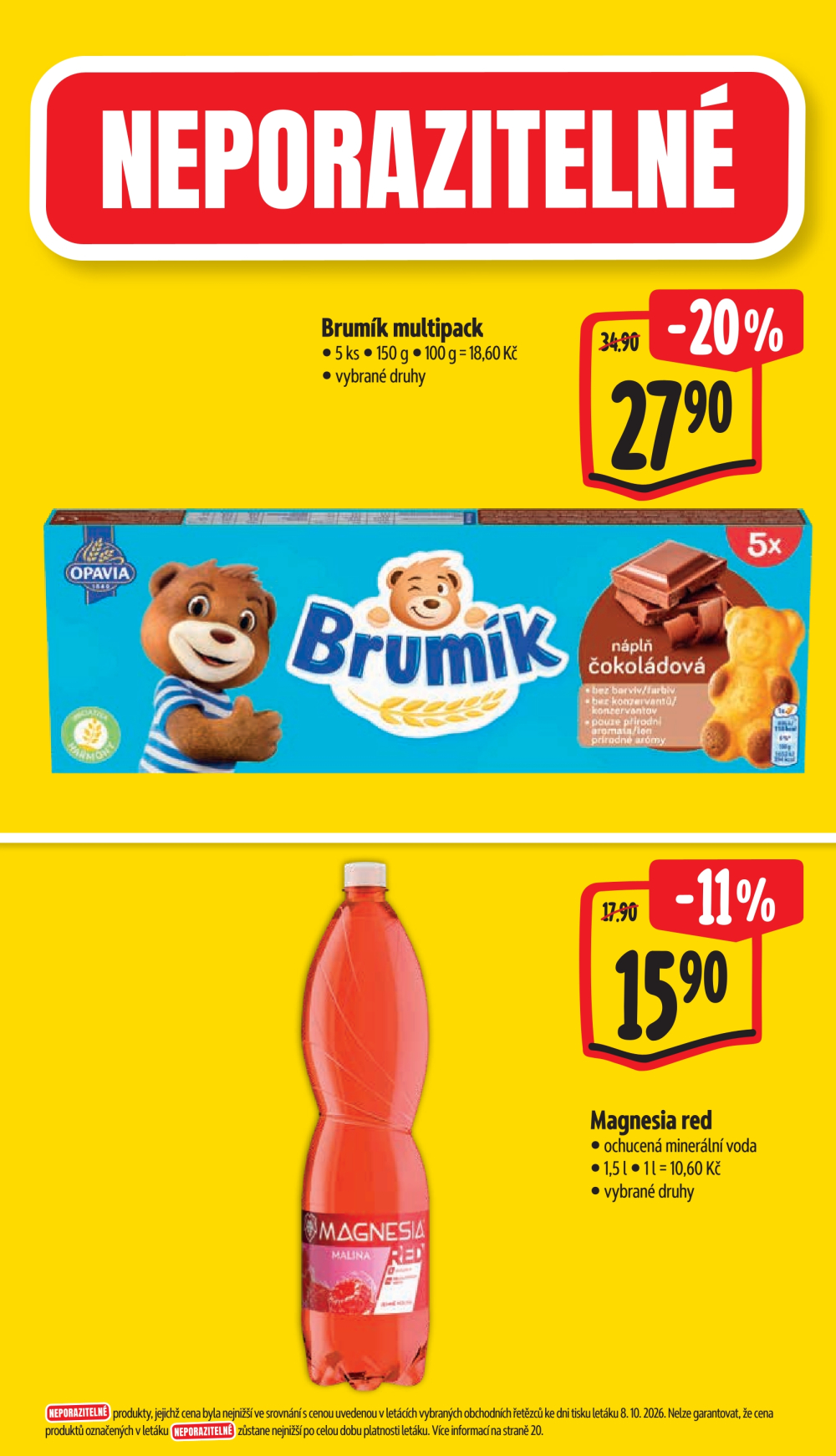 Leták Albert Supermarket leták - Šumperk, Temenická - strana 4