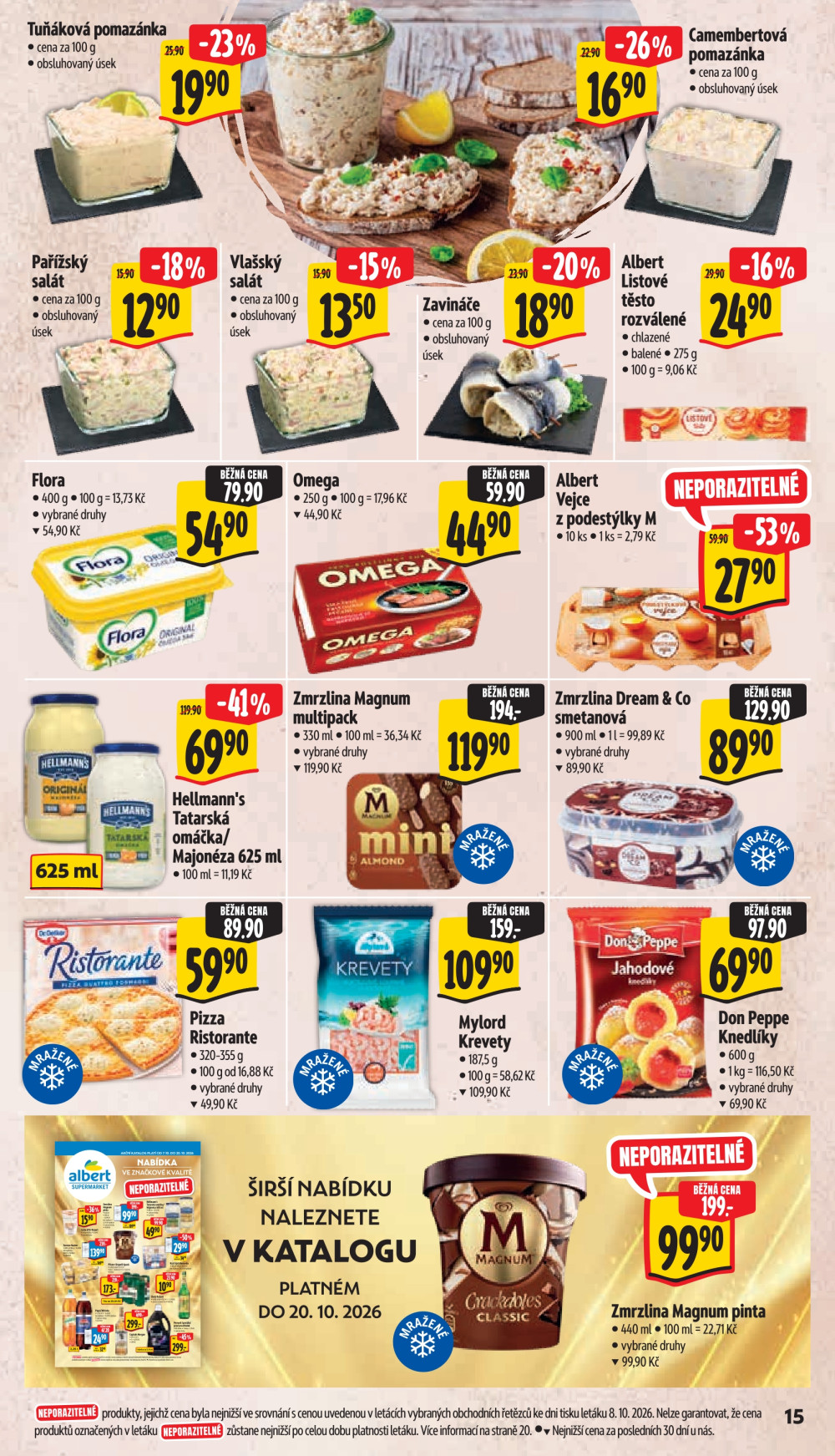 Leták Albert Supermarket leták - Šumperk, Temenická - strana 27