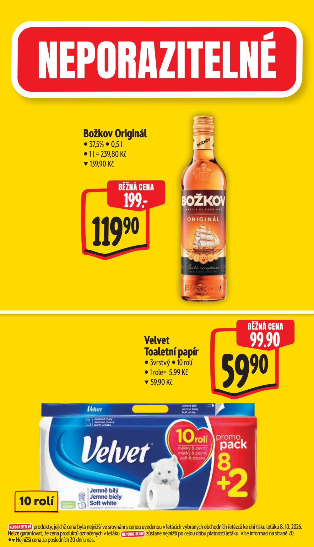 Leták Albert Supermarket leták - Šumperk, Temenická - strana 7