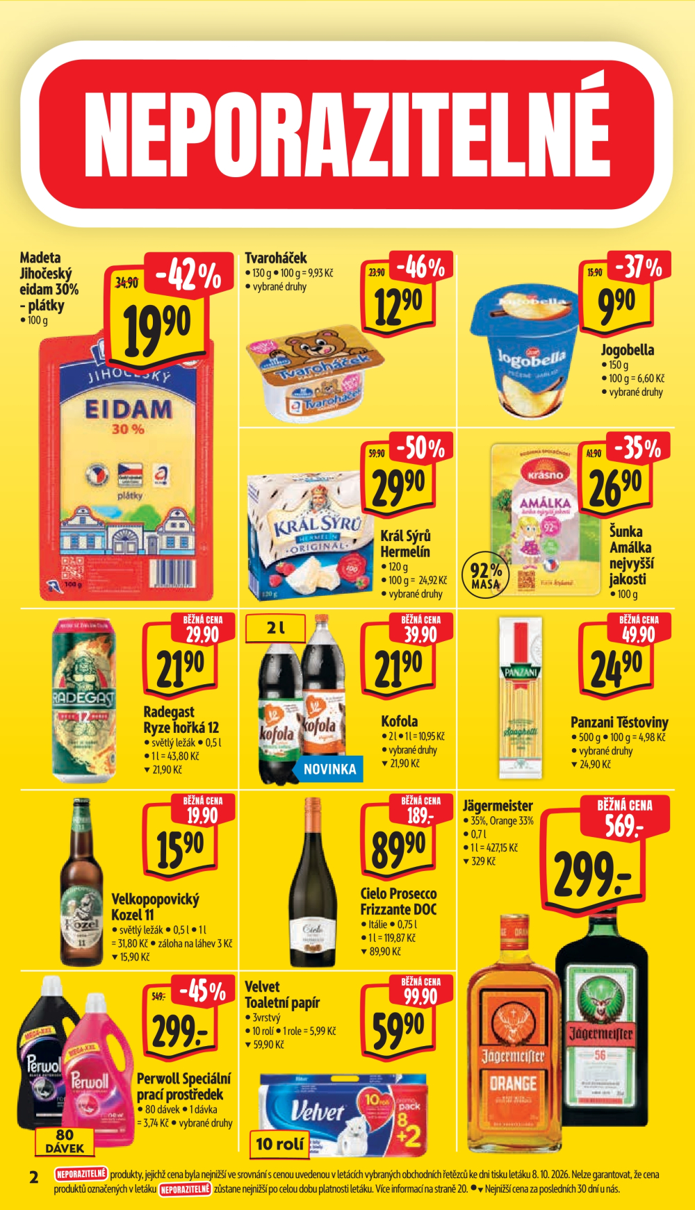 Leták Albert Supermarket leták - Šumperk, Temenická - strana 9