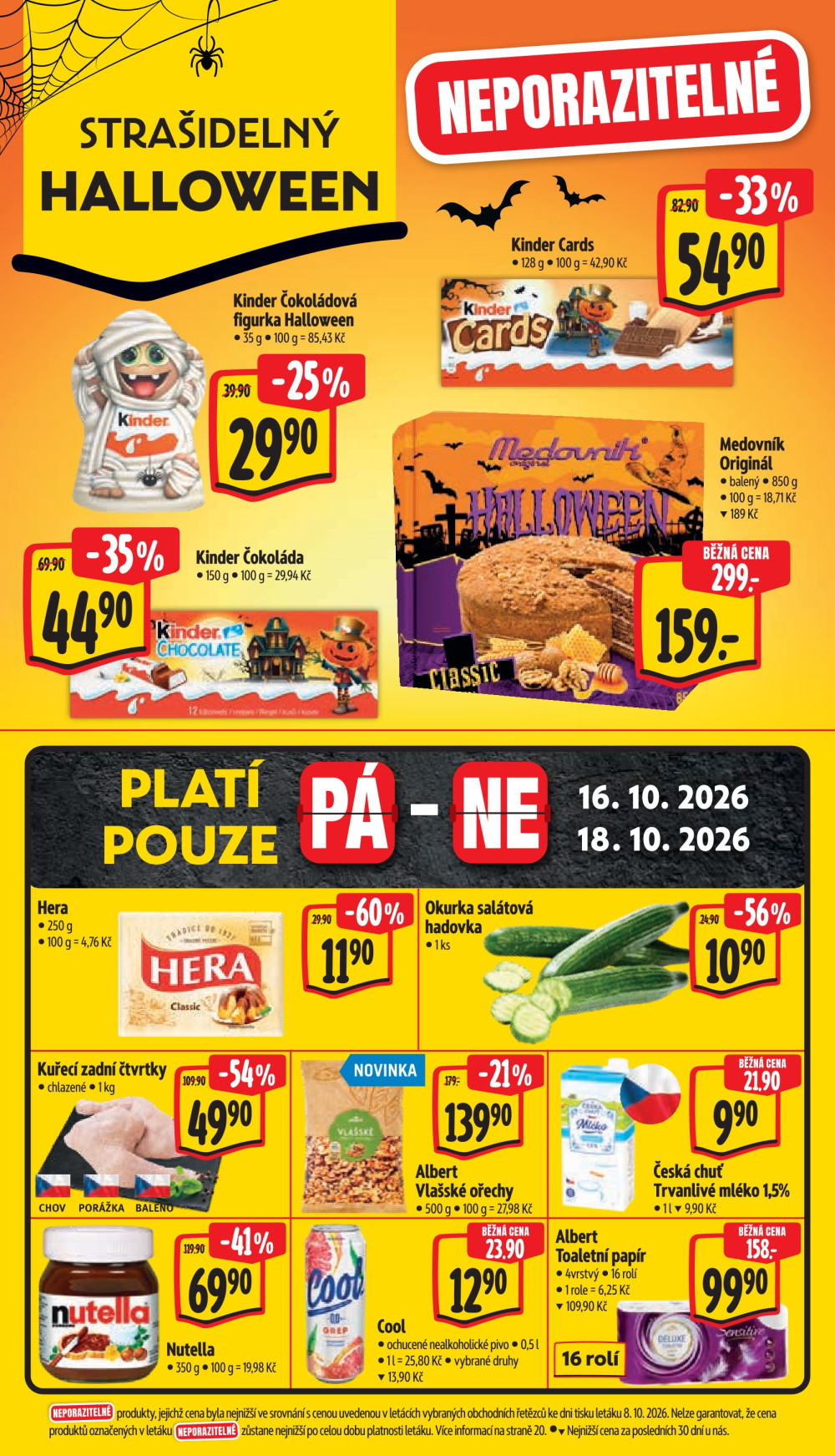 Leták Albert Supermarket leták - Šumperk, Temenická - strana 10
