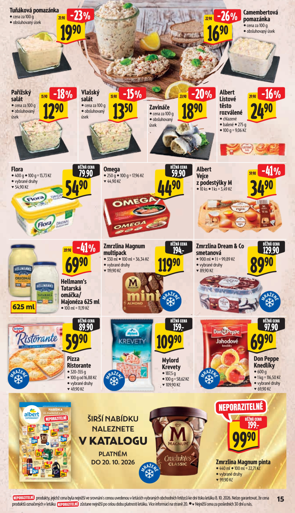 Leták Albert Supermarket leták - Šumperk, Temenická - strana 26